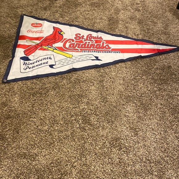 2013 National League Champion St Louis Cardinals large pennant - Picture 3 of 4